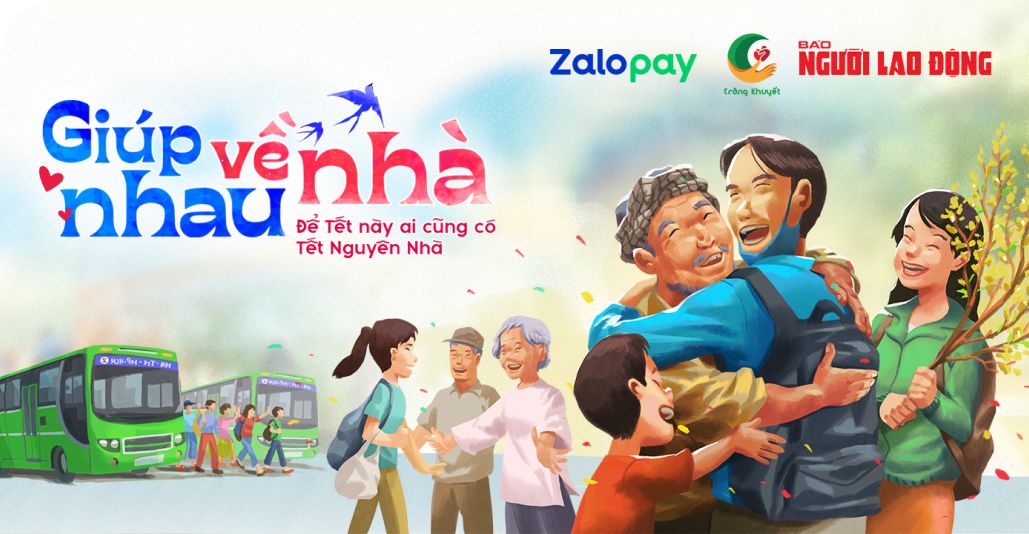 Giúp nhau về nhà - Để Tết này ai cũng có Tết Nguyên Nhà